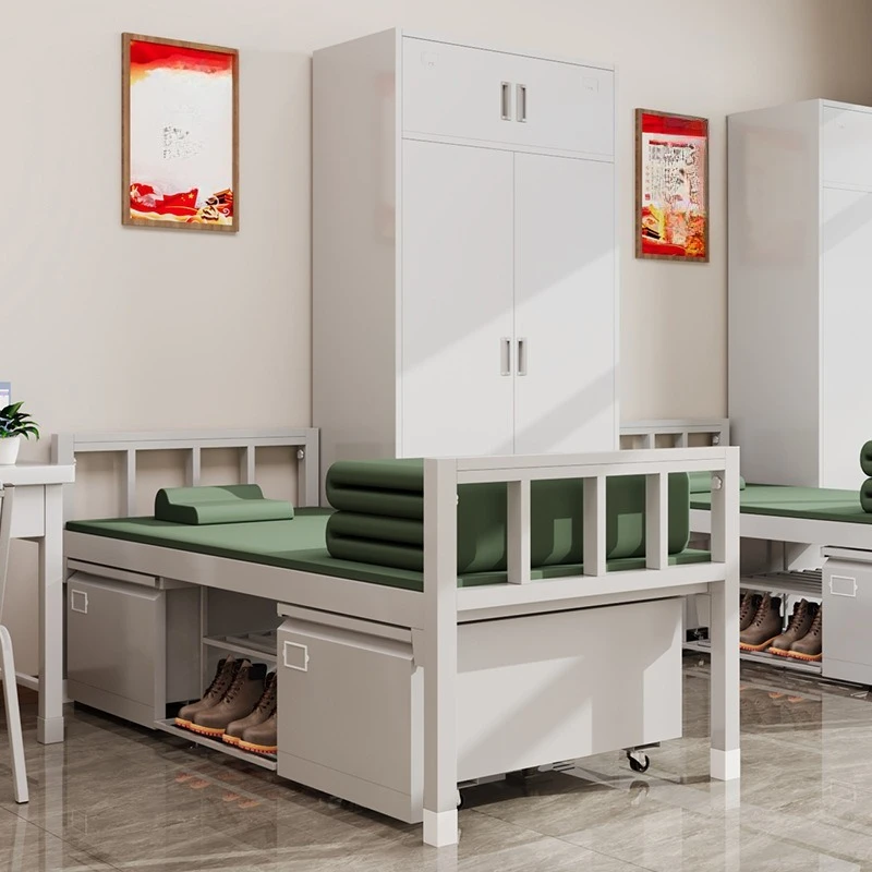 

Double high and low beds Unit dormitory Upper and lower bunk housekeeping cabinet Study table and chair combination