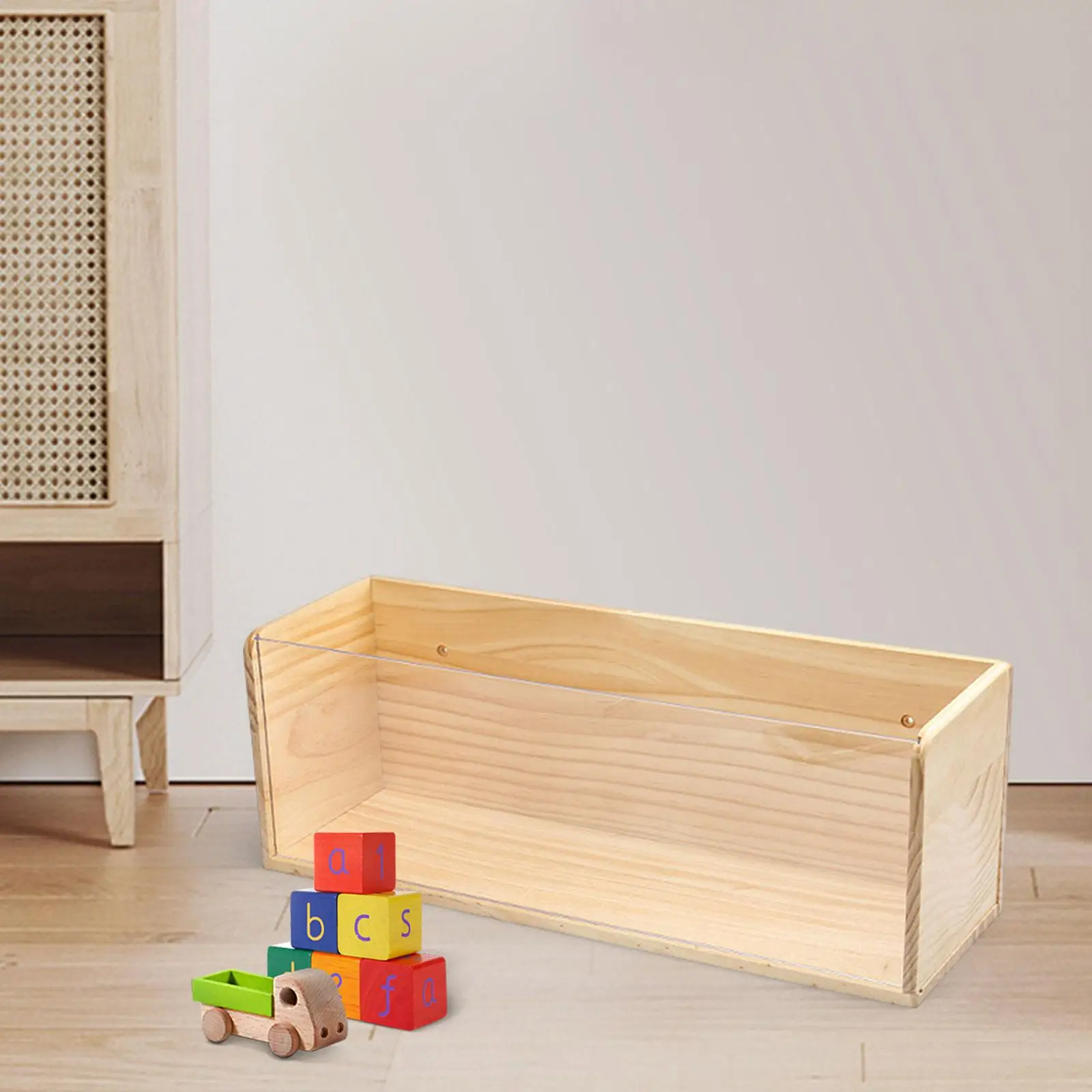 

2 Pieces Toy Storage Box Building Blocks Storage Box for Craft Screws Jewelry