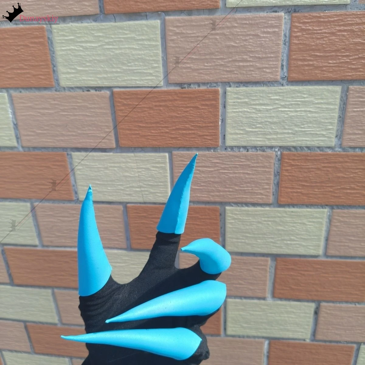 2025 Hotel Vox Cosplay Uniform Costume Anime Hazbin Headpiece Claw Accessory Prop 3D Print Role Props For Halloween Carnival view 5