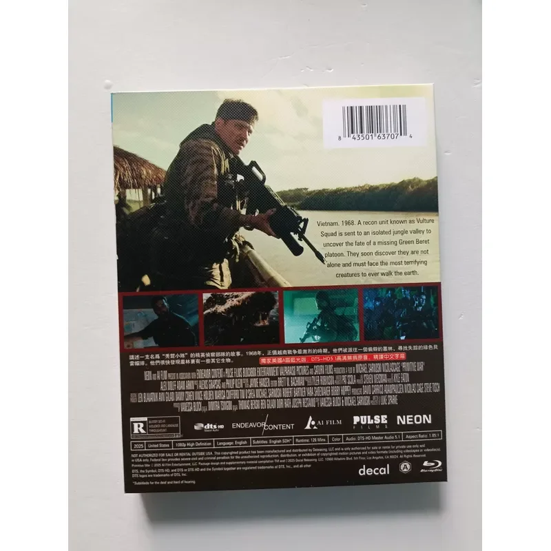 Original War Blu-ray Disc Shot in Real Brand New Well Preserved for Blu-ray Playback