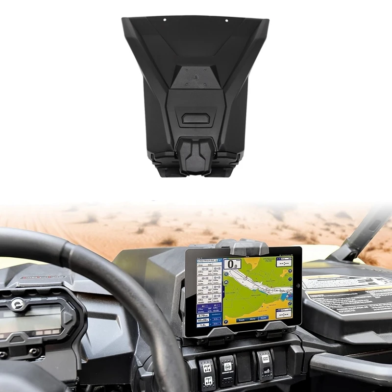 GPS Tablet Phone Electronic Device Holder Consoles For Can Am Maverick Sport, Trail, Sport MAX, Commander, Commander MAX