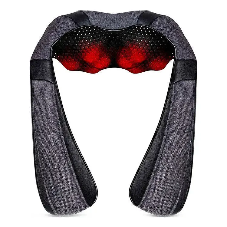 Home Car Use Muscle Pain Relief Shoulder And Neck Massager Cervical Shawl Shiatsu Heat Therapy Neck And Shoulder Massager