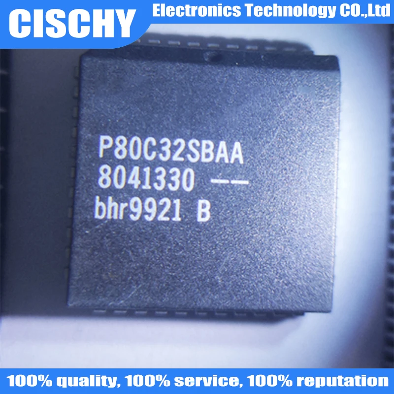 1pcs/lot P80C552EBA P80C32SBAA P89V51RD2F P80C552EFA P80C32 P80C552 P89V51 PLCC In Stock