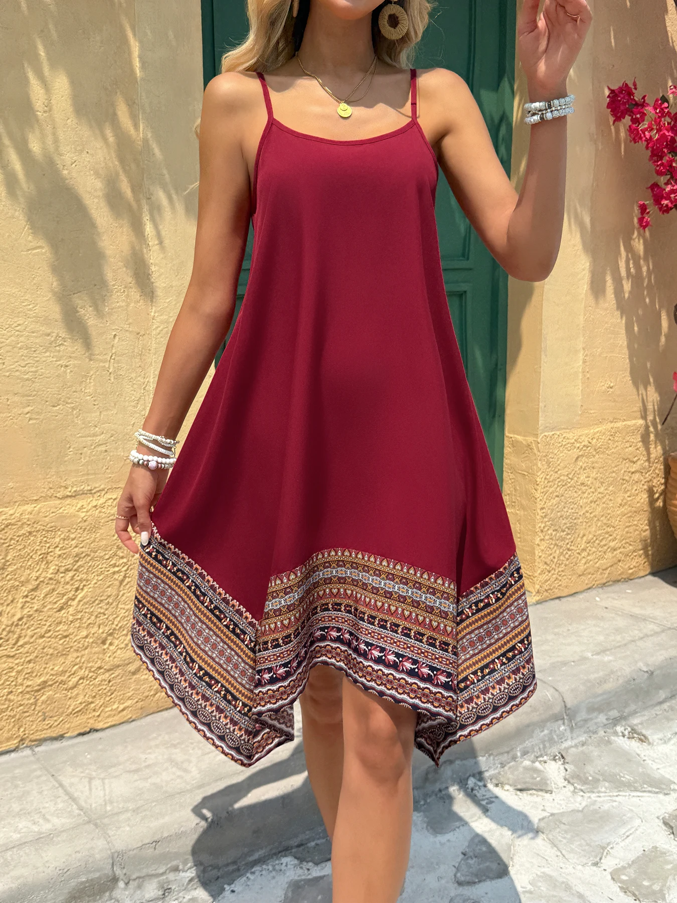 Kleider für Frauen Neue Sommer Sexy Spaghetti Strap Frauen Kleid Europäischen Stil A-LINE Kleid Frauen Vestidos De Verano Mujer