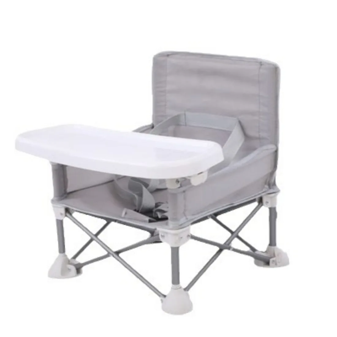 Outdoor Foldable Portable Compact Baby Chair With Safe Belt Good Aluminium Alloy Chair For Travel Camping Picnics High Quality
