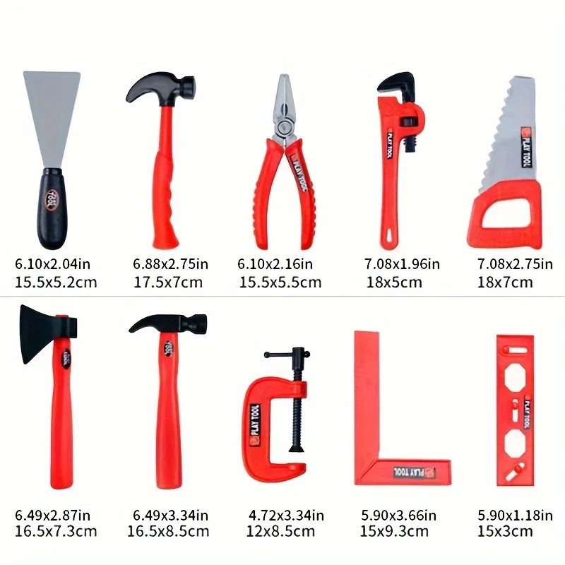 Juego de caja de herramientas para juegos familiares, juguetes para juegos en casa con destornillador, taladro, motosierra y herramientas de simulación de reparación