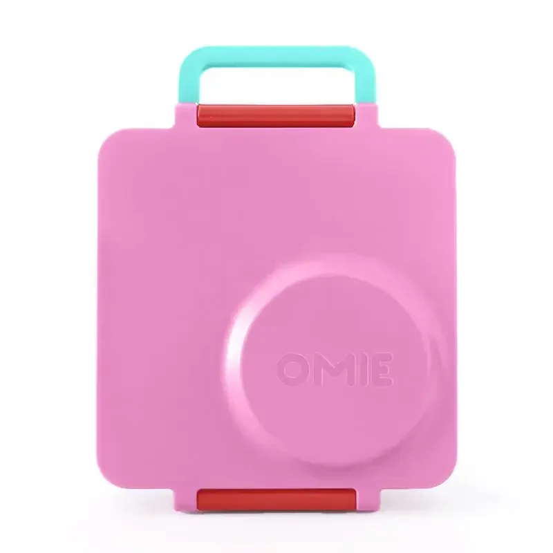 Omie OmieBox Insulated Bento Lunch Box with Thermos and 3 Compartments - TTS