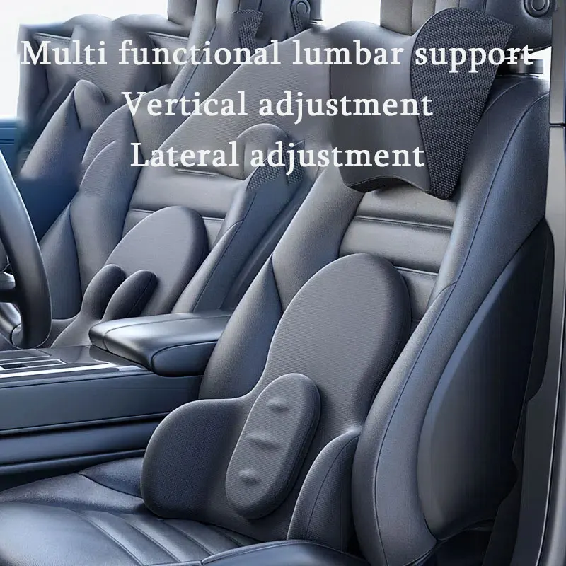 

Memory Foam Office Chair Cushion Car Seat Support Waist Pillow Massage Lumbar Orthopedic Pillow Buttock Cushion