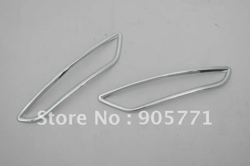 High Quality Chrome Rear Bumper Reflector Cover Trim for VW Golf MK6 free shipping