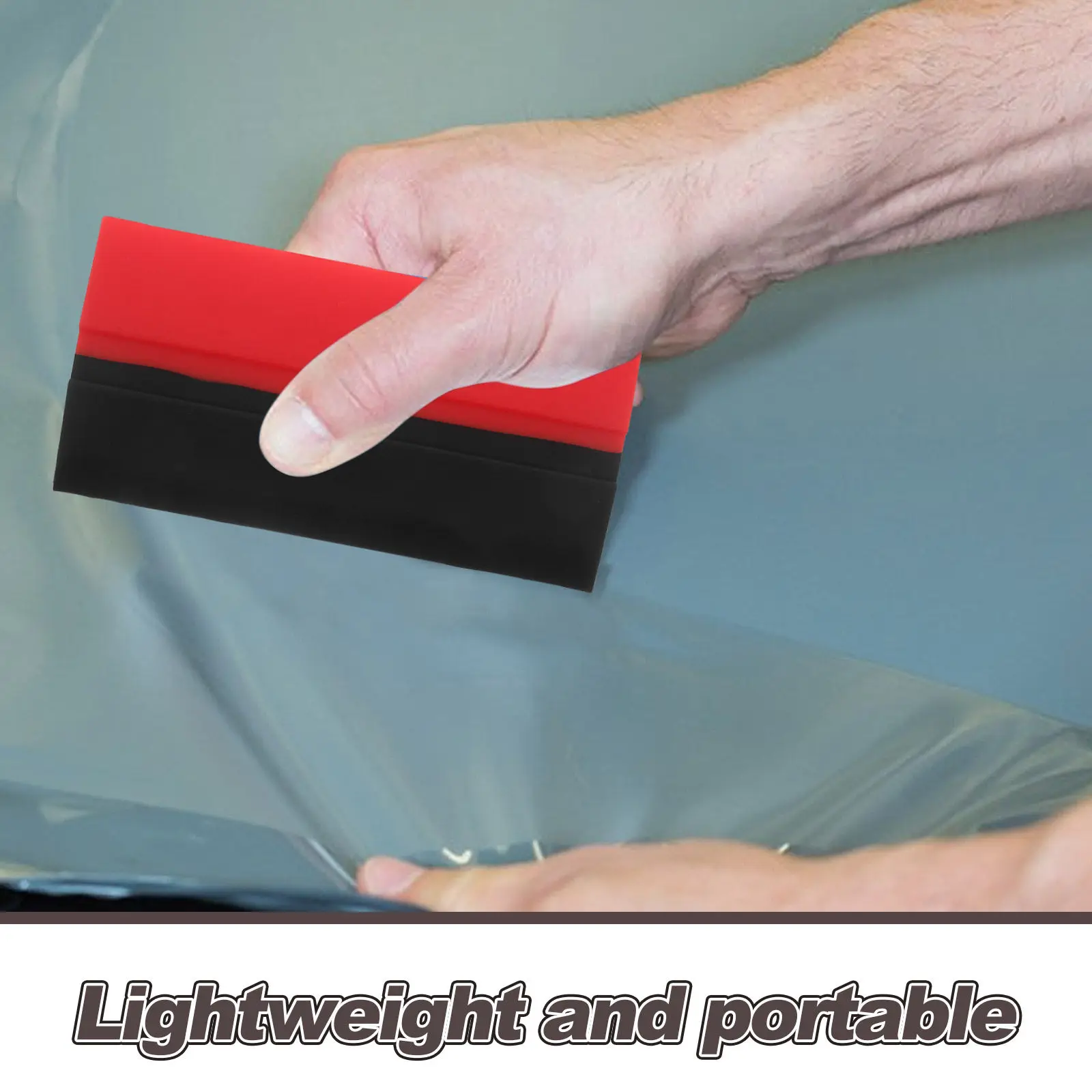 Car Window Tint Squeegee Stable Rubber Vinyl Application Tool Bubble Remover Smooth Film Application Professional Tint Tools