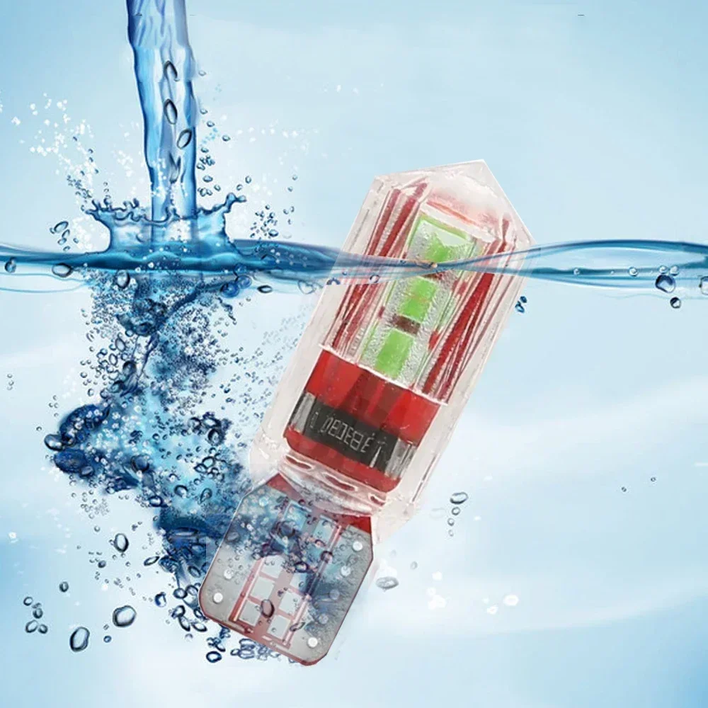 

NEW 1/2Pcs T10 W5W Car Turn Light LED Light Day Driving Reading Bulb License Plate Super Bright Light Running Motorcycle