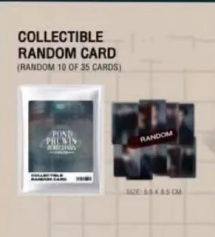 2025 GMMTV Pondphuwin Fancon Collectible Card 30-Pack