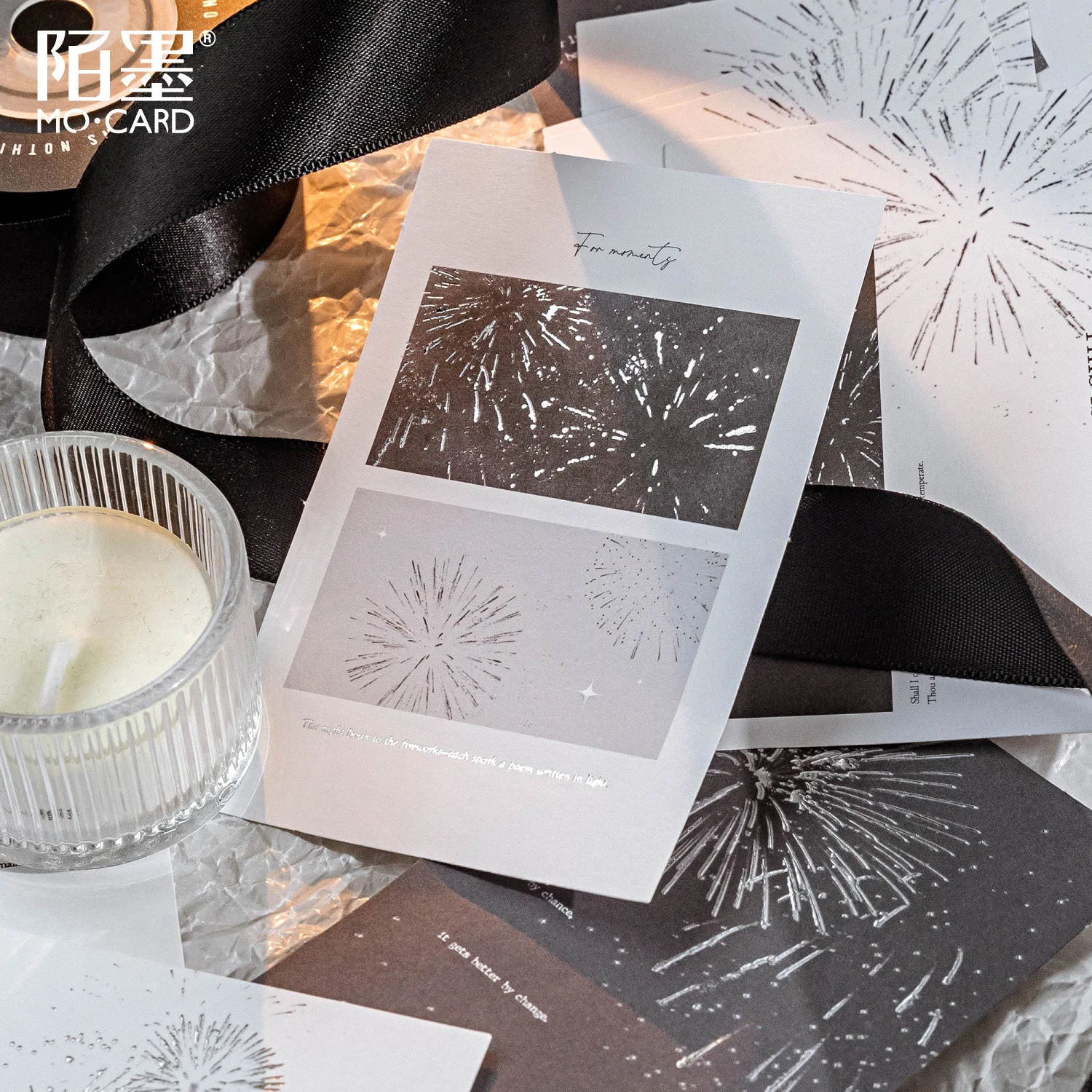 

20pcs/lot Memo Pads Material Paper All things remain silent as if lost Junk Journal Scrapbooking paper Decoration stationery