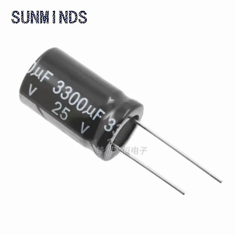 5-50PCS  Electrolytic Capacitance  25V 10/22/33/47/100/220/330/470uF 680/1000/2200/3300/4700/6800/10000uF