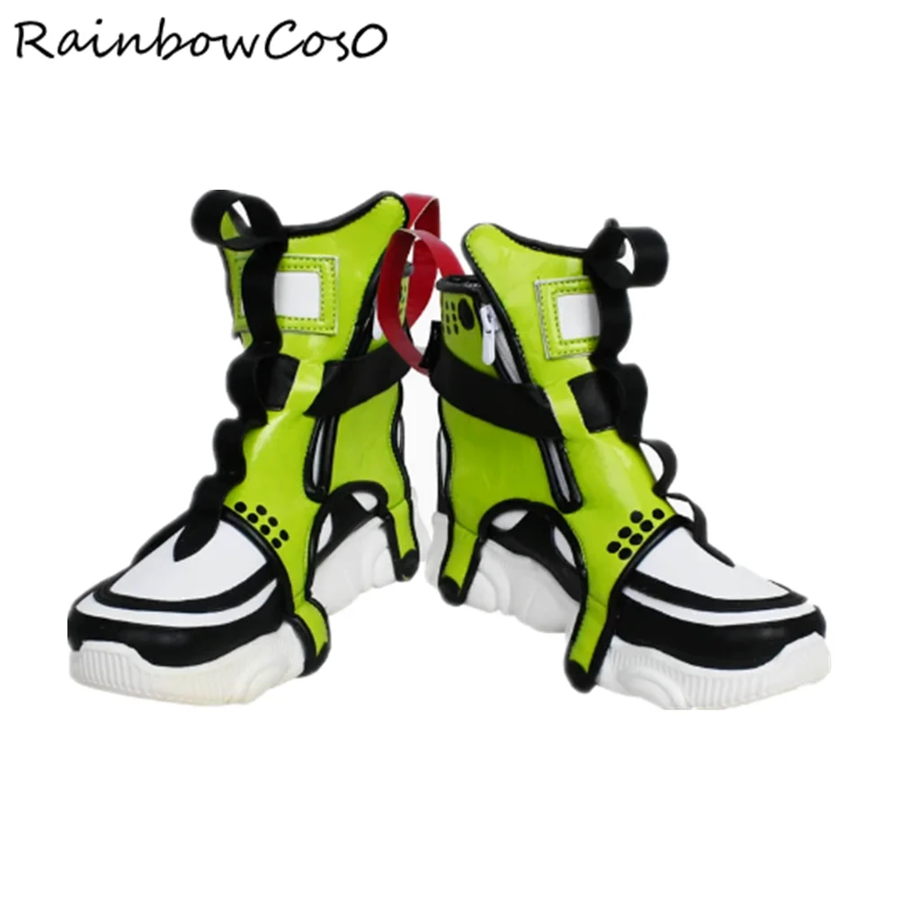 Anby Demara Zenless Zone Zero Cosplay Shoes Boots Game Anime Halloween RainbowCos0 W4260