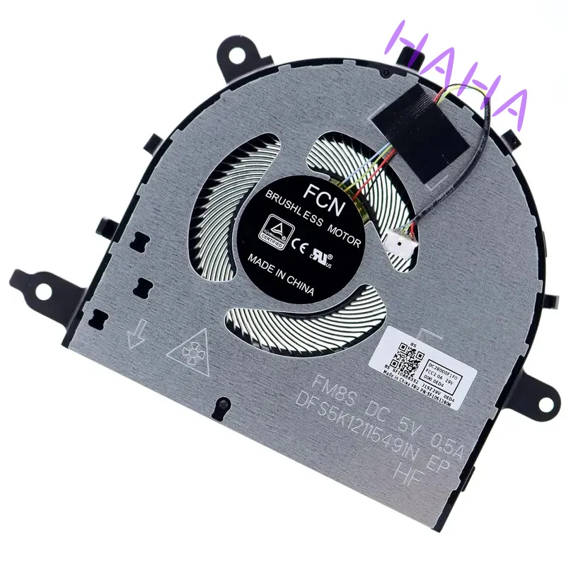 H+CPU Cooling Fan 5F10S13906 Replacement for Lenovo Ideapad 5-15 5-15ARE 5-15IIL 5-15ITL 5-15IIL05 5-15ARE05 5-15ITL05 5-15ALC05