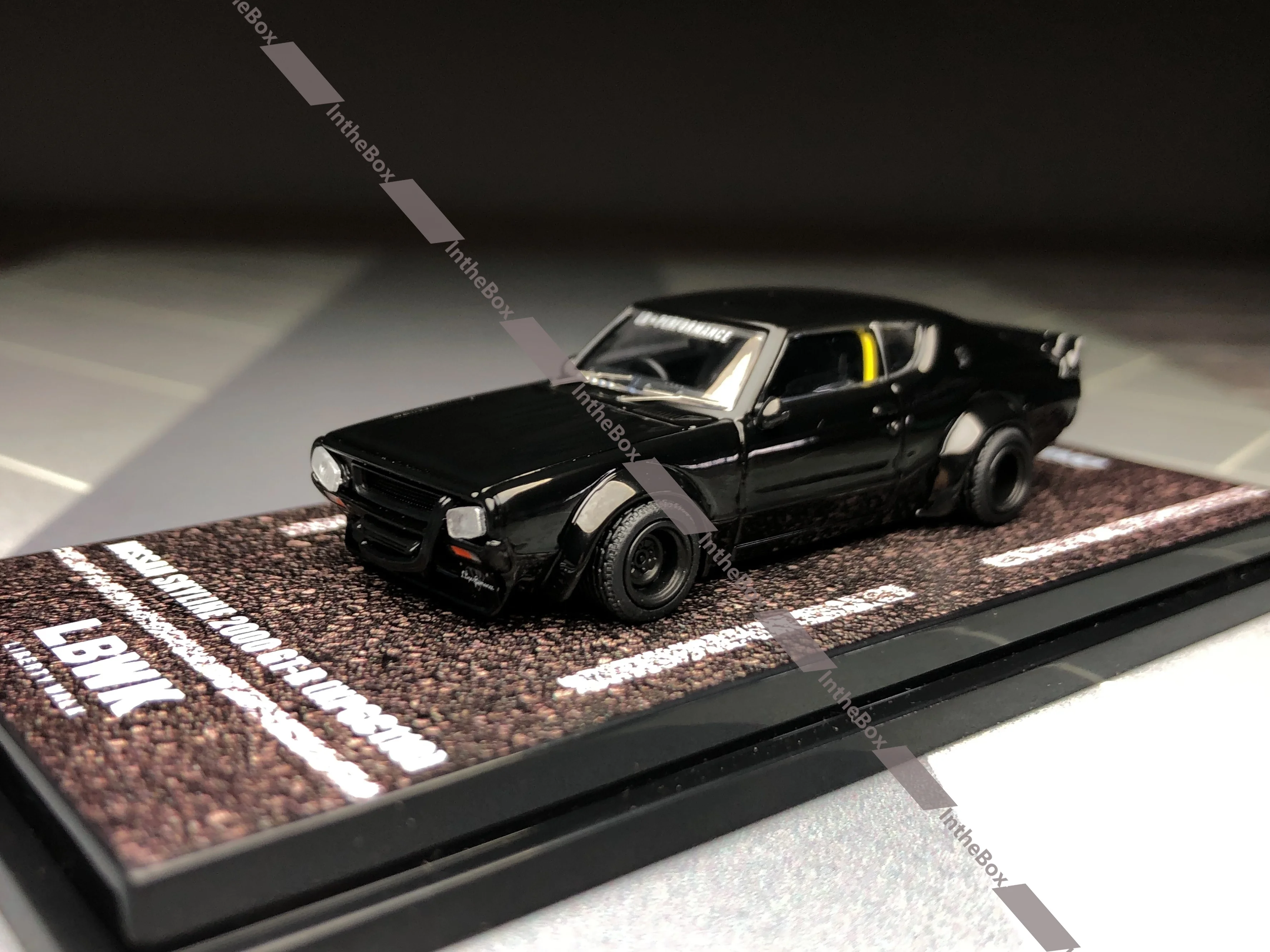 

Inno 1/64 LB Works Skyline 2000 GT-R KPGC110 Diecast Model Car Collection Limited Edition