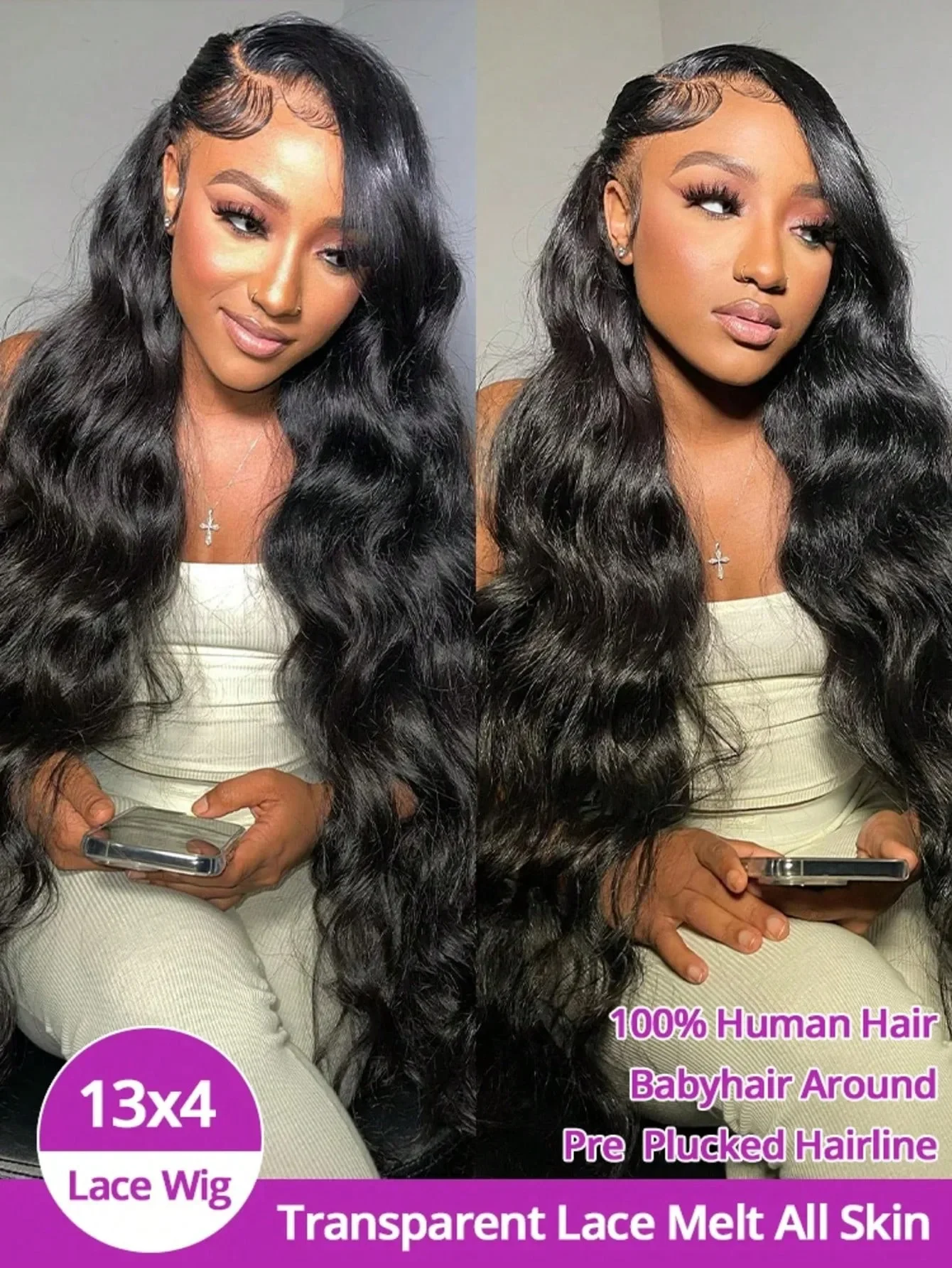 200% 30 40 Inch Body Wave 13X6 Hd Kant Frontale Pruik Menselijk Haar Braziliaanse Pre Geplukt Kant pruiken Voor Vrouwen 13X4 Kant Voor Pruik