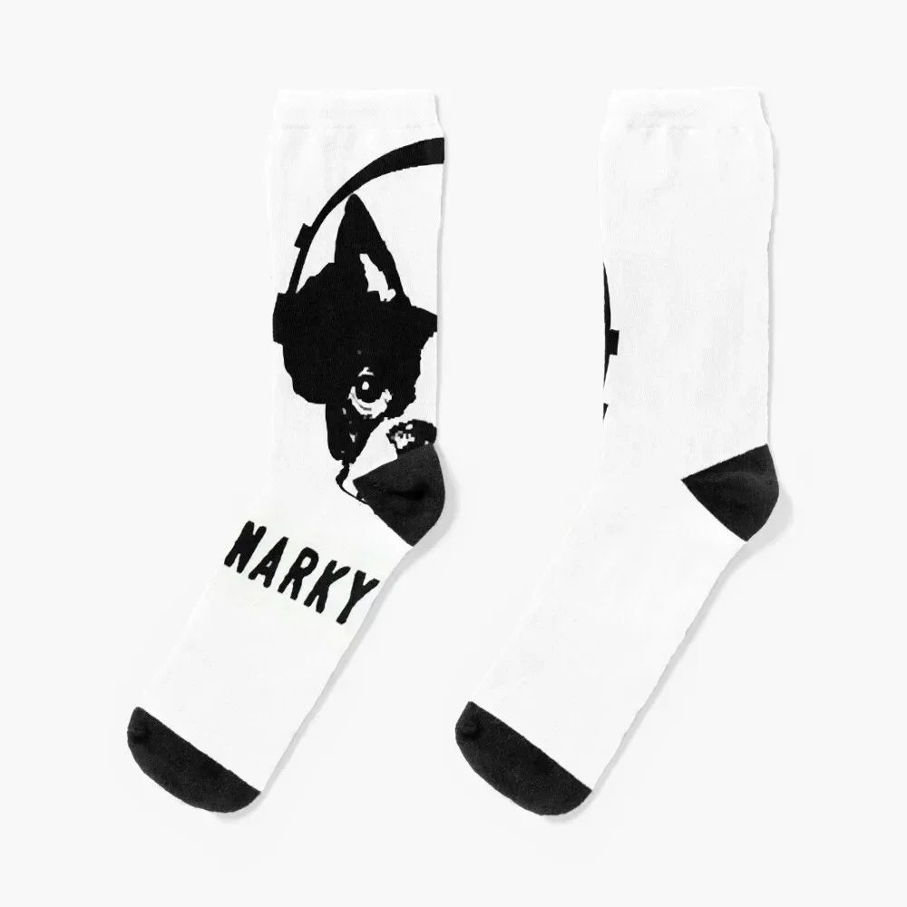 Snarky Puppy Logo Premium Scoop Socks retro kawaii Run Socks For Men Women's