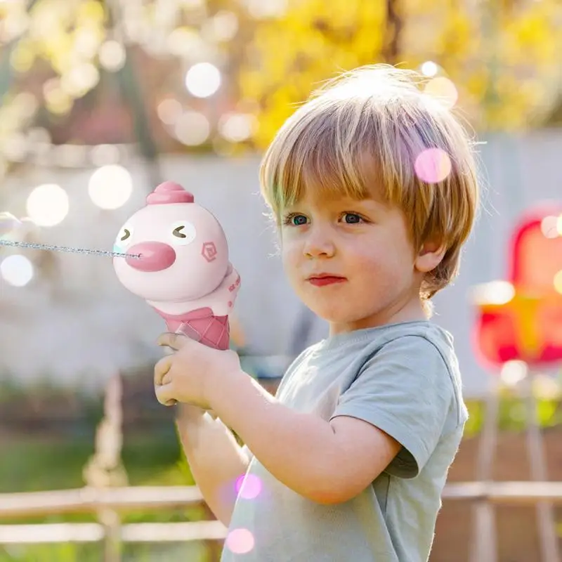 Small Water Sprayer Ice Cream Outdoor Water Sprayer Game Press To Spray Bath Toy Preschool Learning Activity For Outdoor