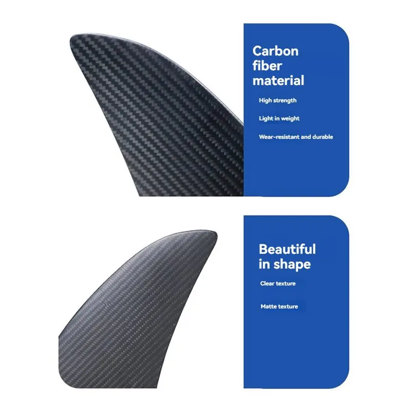 XSXS-Surfboard Fin Carbon Fiber Surfboard Center Fins Longboard Single Fins Surfing Accessories