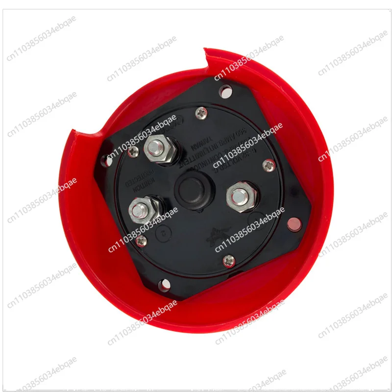 For Red Panel Battery Switch Power Switch Battery Power Protection Knob Switch, Marine Yacht Parts