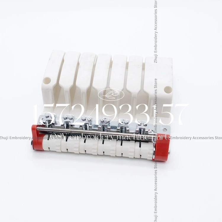 6-Pin High Speed Machine Middle Crossing thread device Six-Pin Panel Spring Crossing Computer Embroidery Machine Accessories