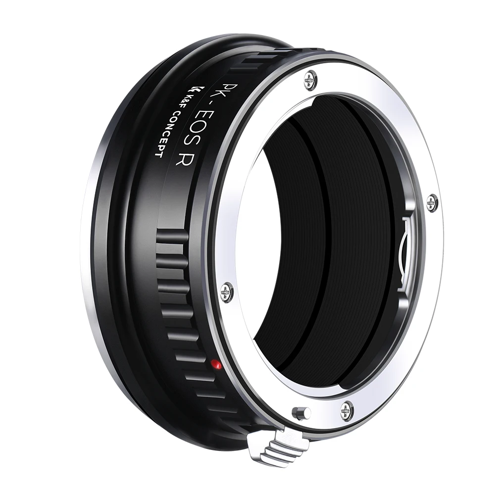 K&F Concept Lens Mount Adapter Compatible with Pentax K PK Lenses Mount to Canon EOS R RF Mount for R3 RP R5 R6 Camera Body