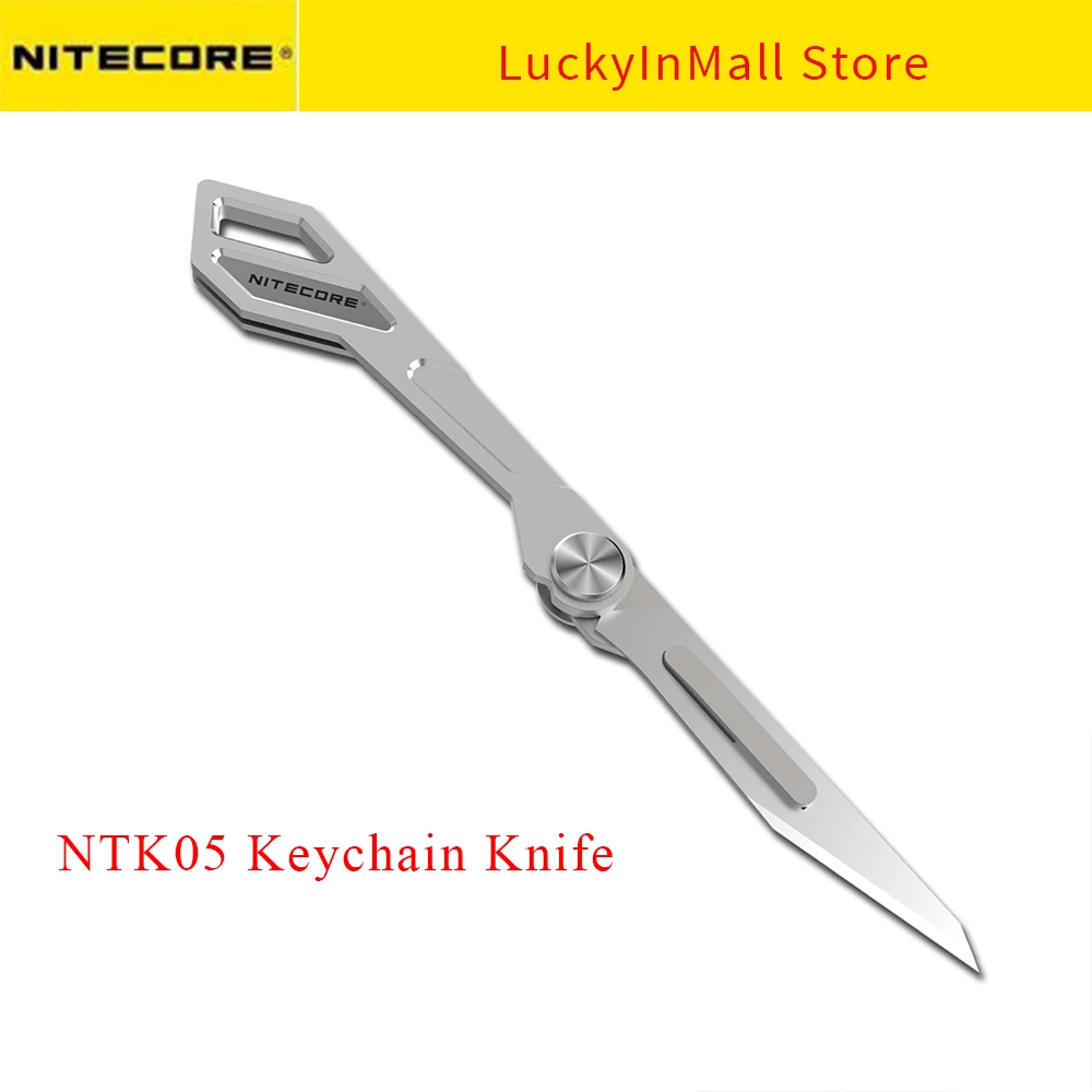 

Nitecore Ntk05 ультратонкий брелок легкий многоцелевой складной нож уличные Инструменты Мини Тактический нож