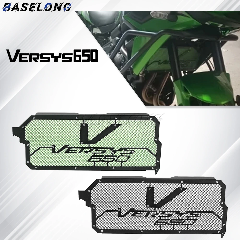 

For Kawasaki Versys650 Versys 650 2010 - 2024 2023 2022 2021 2020 Motorcycle Accessories Radiator Grille Guard Protection Cover