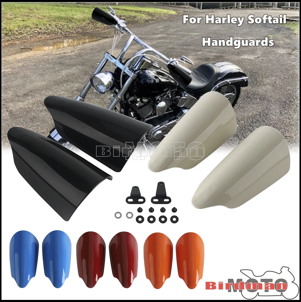 

Ветрозащитный дефлектор для рук для Harley Softail Deluxe FLSTN 05-06 09-14, перекрестные кости FLSTSB 2009-11 EFI FLSTSB 2008