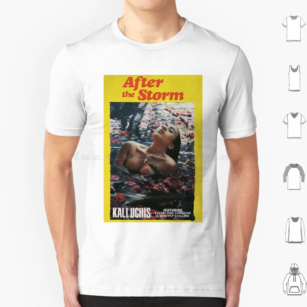 Camiseta con estampado de mujer Kali bañándose en la piscina, para hombres, mujeres y niños, 6xl, álbum After Vida Wadaks Uchis, hermosa y genial, para chicas, Feel Tirano
