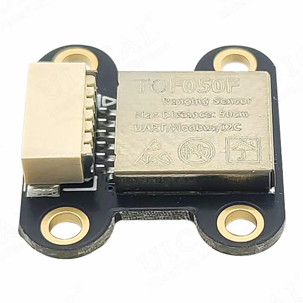 TOF050F modul Sensor jarak inframerah Laser MODBUS IIC seri terhubung dengan ph1.0 mm 6PIN kabel TOF0200F TOF0400F 3 V-5 V