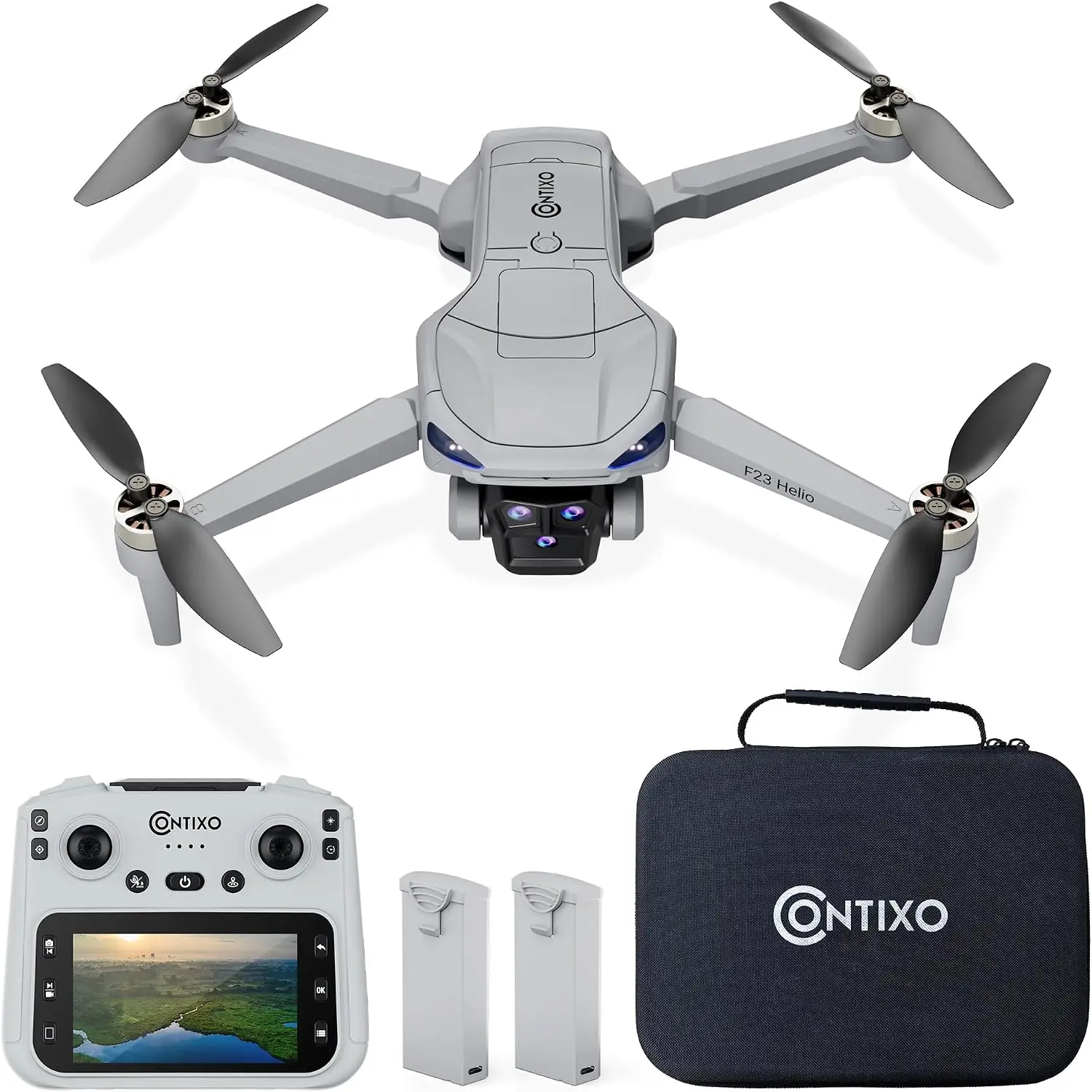 GPS Drone Camera 45 LCD Screen Controller FPV Orbit Mode Auto Return Home Follow Me Adult Beginner Brushless Long Range Circle F