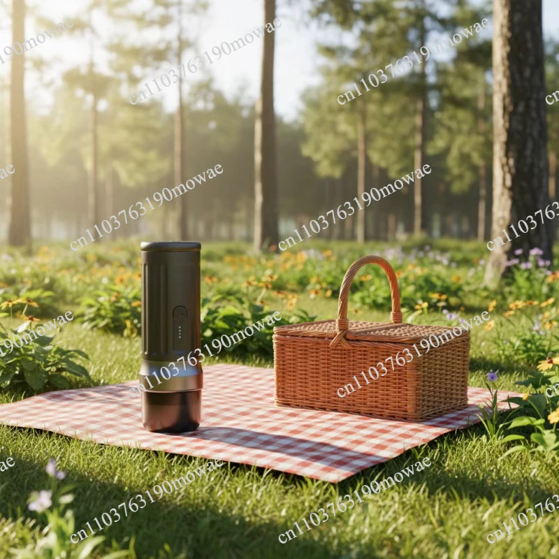 Portable coffee machines are compact and easy to operate, suitable for outdoor office use