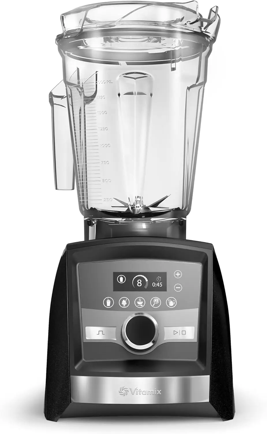 

A3500 Ascent Series Smart Blender, Professional-Grade, 64 oz. Low-Profile Container, Graphite