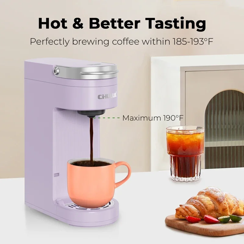 Máquina de café cápsula Kcup americana para uso doméstico em hotéis, com uma única xícara que pode preparar automaticamente café e chá