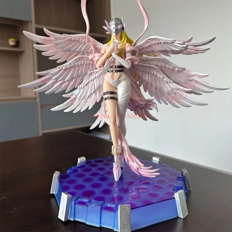 In Stock Digital Monster Anime Figures Angemon Angewomon Action Figures Digimon Figurine Pvc Statue Model Doll Decora Toys Gifts