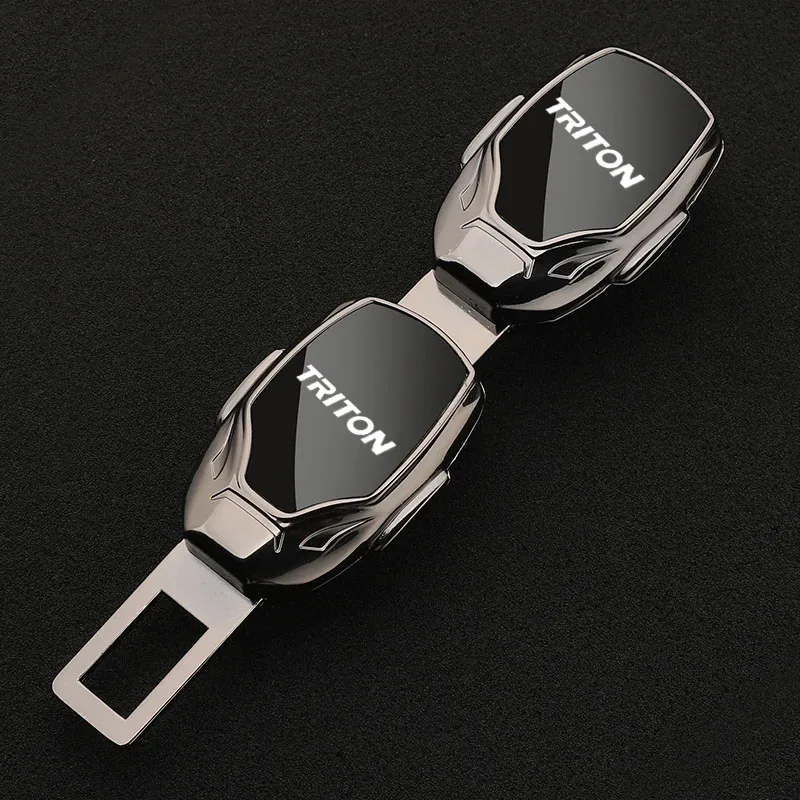 Car Seat Belt Extension Plug Metal Seat Belt Clip Adjustable Extender For MITSUBISHI  TRITON Auto Accessories