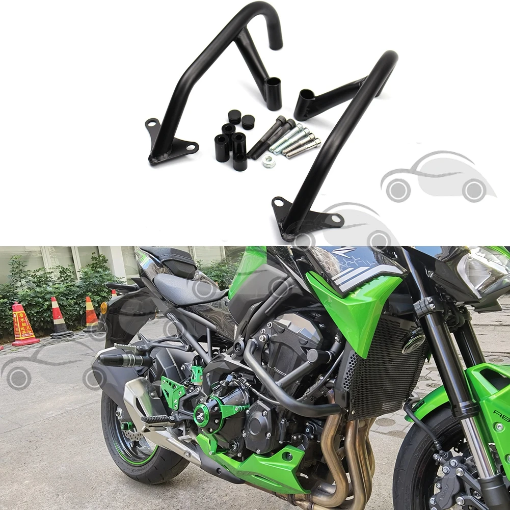 

Motorcycle Left& Right Engine Crash Bar /Rear Armrest Protection For Kawasaki Z900RS Z900 2017 2018 2019 2020 2021 2022