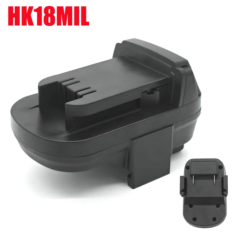 

For Hikoki/Hitachi 18V Lithium Batteries Converted To for Milwaukee 18V Battery Power Tools HK18MIL Battery Adapter Converter