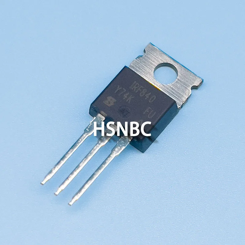 10 шт./лот IRF840 IRF840PBF TO-220 500V 8A MOSFET N-канальный силовой транзистор 100% новый импортный оригинальный