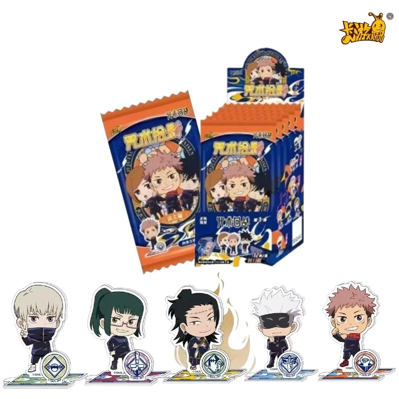 

KAYOU Jujutsu Kaisen Acrylic Stand Blind Box Chibi Gojo Yuji Itadori Official Anime Merch Peripheral Collection Kids Toys Gift