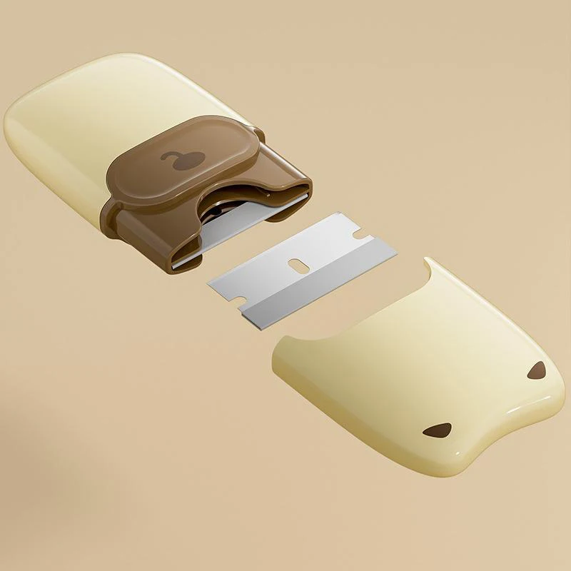 Nail Art Stamping Scraper Multifunctional Cleaning And Glue Removal Spatula Nail Printing Template Tool