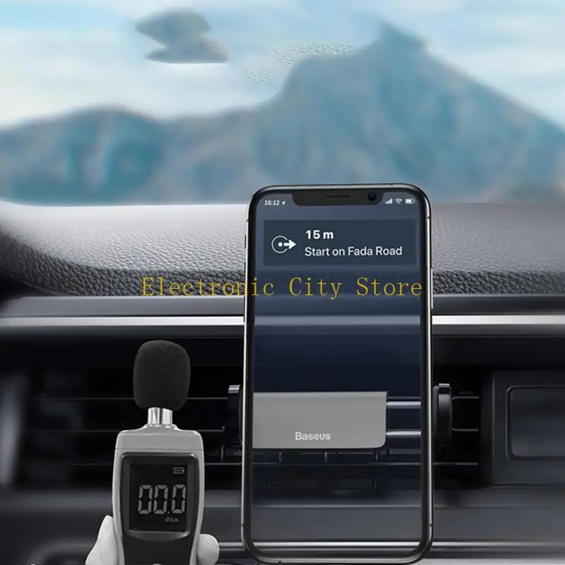 

Mount Car Air Vent Clip Smartphone Support Air Outlet Phone Dock HU8D