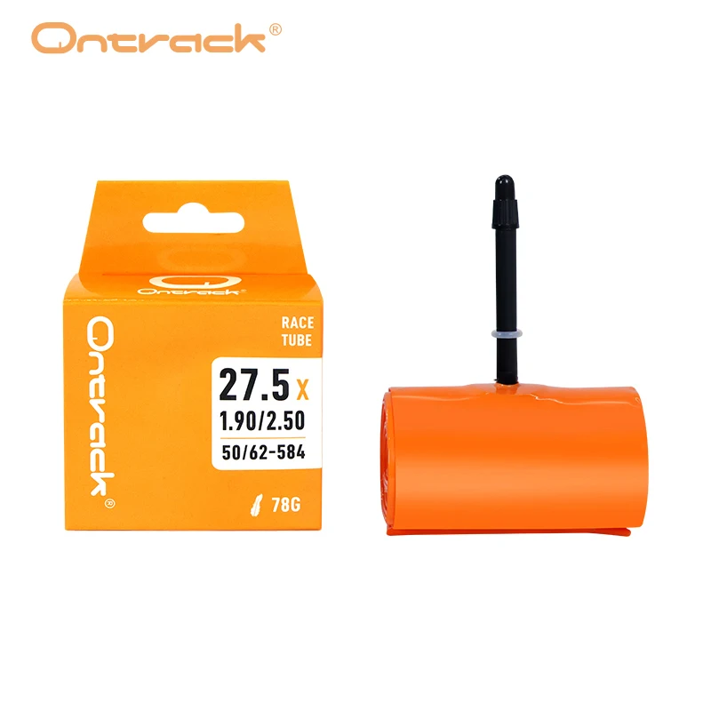 Ontrack خفيفة الدراجة الأنبوب الداخلي 26 \ 27.5 \ 29 1.90-2.50 دراجة جبلية إطار داخلي من البولي يوريثان 48 طول الفرنسية صمام أنبوب خفيف للغاية #2