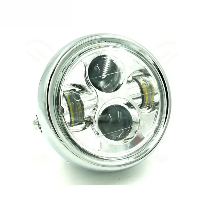 

Hot Sale Motorcycle 6.5" Projector Universal Chopper Bobber Suzuki Hoc for LED Lamp Round Headlight Front Chrome