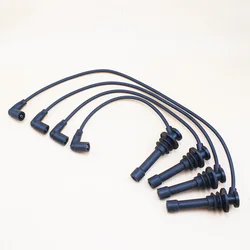 Car Styling 4PCS Engine Ignition Cable Spark Plug Wire for Geely Emgrand 7 Ec7 Ec715 Ec718 1.5L