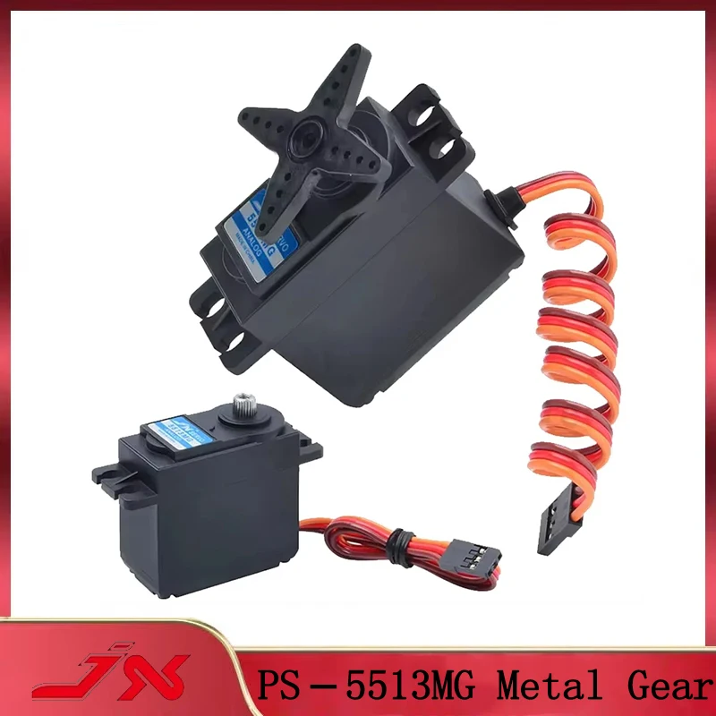 

Сервопривод HawkSpeed PS-5513MG 13 кг, высокоточный рулевой механизм с металлической шестерней, аналоговый стандартный сервопривод для 1:8/1:10, детали радиоуправляемого автомобиля самолета