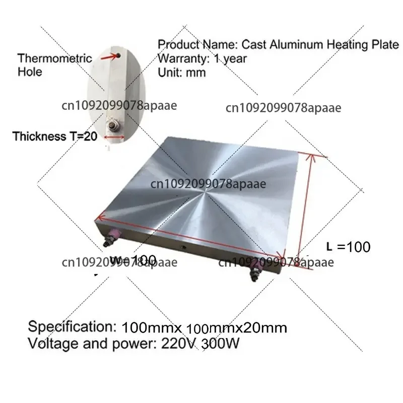 

Литая алюминиевая нагревательная пластина, форма-диск, литой медный нагревательный элемент, электрическая нагревательная пластина с регулируемой температурой